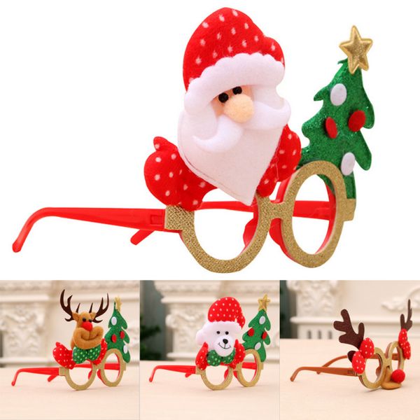 

christmas glasses frame cute kids ornaments decor evening party toy gift
