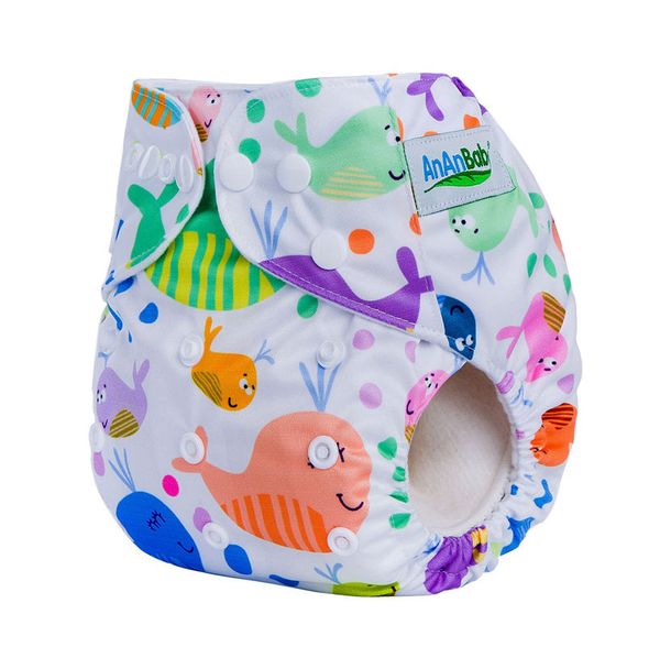 

ananbaby baby cloth diaper cover brand digital printing baby nappy couche lavable waterproof breathable reusable diapers ha016