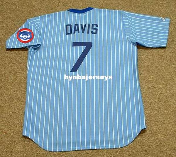 

custom jody davis stitched 1981 throwbacks vintage baseball jersey retro mens jerseys shirt, Blue;black