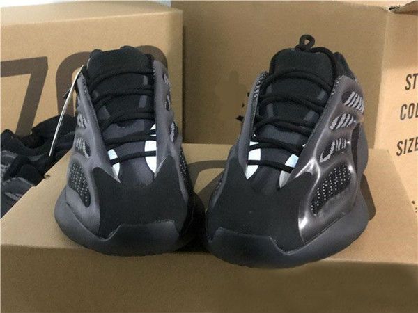 

new release azael 700 v3 black designer shoes for sale glows in the dark kanye west men womens running shoes