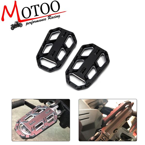 

motorcycle foot peg footpegs footrests pedal enlarger for cb500x 2015-2016 15 16