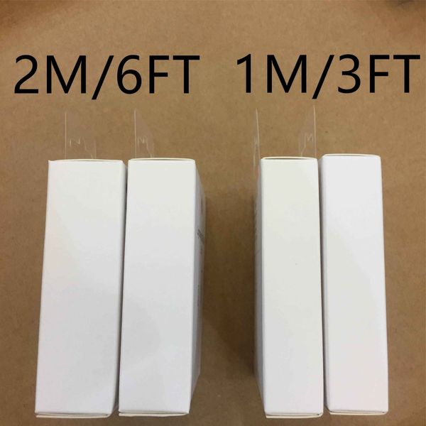 

6 generations oem quality 1m 3ft 2m 6ft usb data sync charge phone cable with retail package new 2019