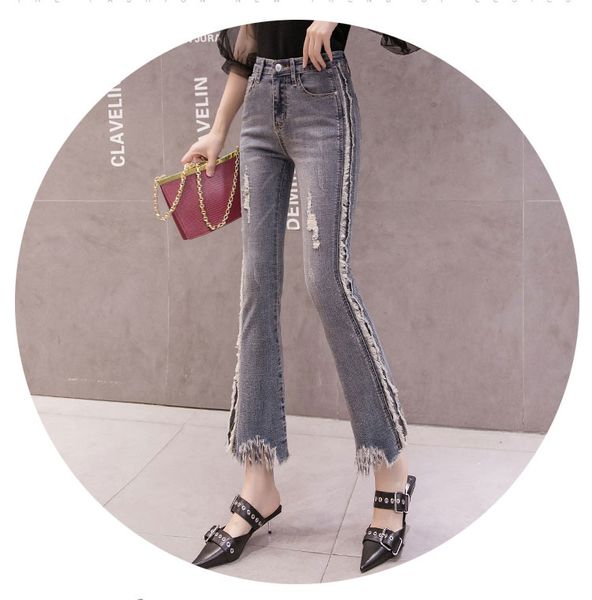 

темно-серый светлый цвет cowboy женский новые девять очки слаксы, Blue