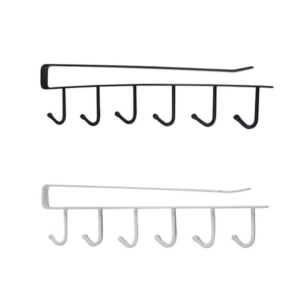 

cabinet without trace nail-hook storage kitchen rack multifunctional wardrobe row hook door finishing rack