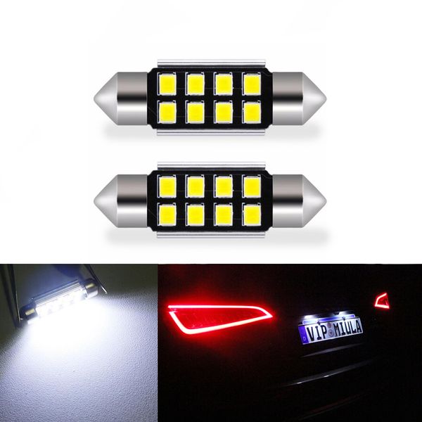 

2x led canbus c5w bulbs 2835smd interior lights license plate light for w208 w209 w203 w169 w210 w211 w212 amg clk