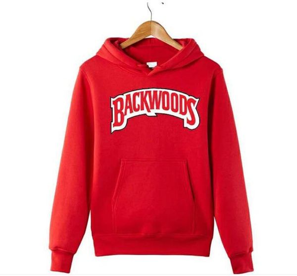 

autumn designer hoodies sweatshirts backwoods letters long sleeve hip hop streetwear hoodies coat mens clothing wholesale, Black