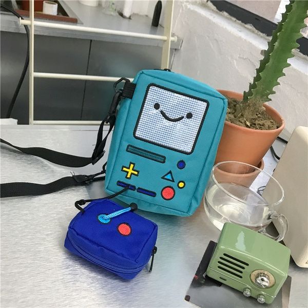 

2020 new ins super fire pouch cartoon anime oxford girl crossbody bag