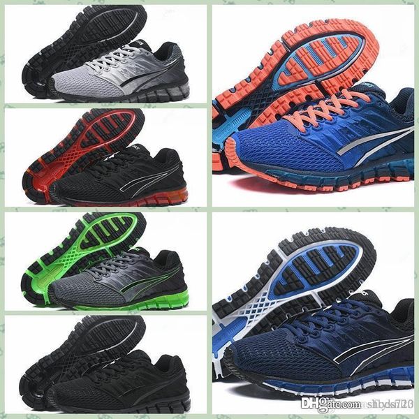 

agq180 2018 gel-quantumss 360 ii new design grayys white black mens cushion running shoes original 2 2s s