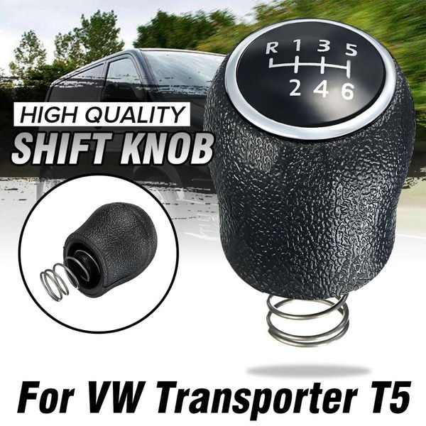 

5/6 speed manual transmission gear shift shifter knob head lever for vw transporter t5 t5.1 2003-2011