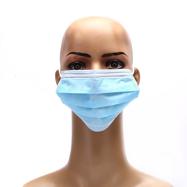 

dhl ship fasleep 3 layers non woven mouth dust l earloops breathing safety sleep masks in stock and mask vptr