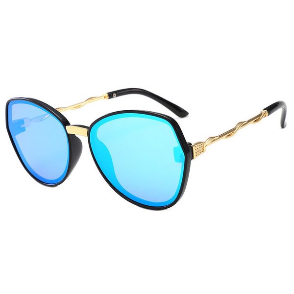 

kottdo негабаритные детские детские солнцезащитные очки металлические солнцезащитные очки дети мальчики девочки солнцезащитные очки uv400 le, White;black