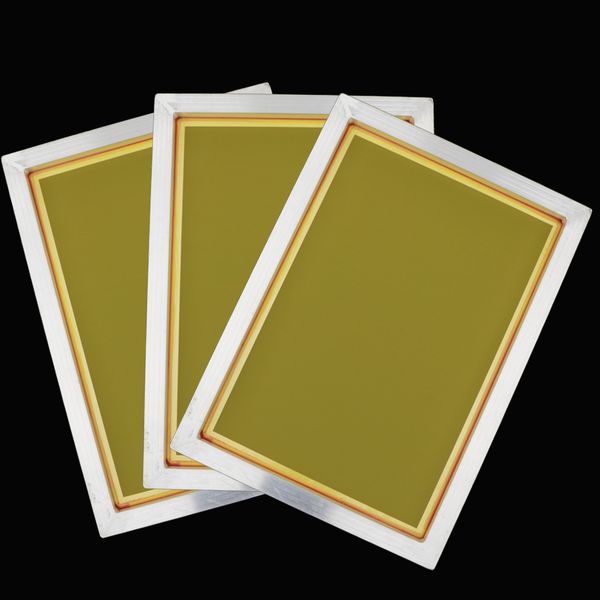 

3x 120 mesh шелкография алюминиевая рама 11x14" mesh высокого качества