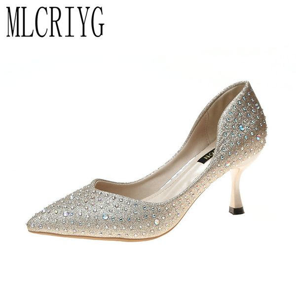 nice silver heels
