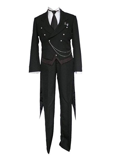 

black butler cosplay costume sebastian michaelis 1st