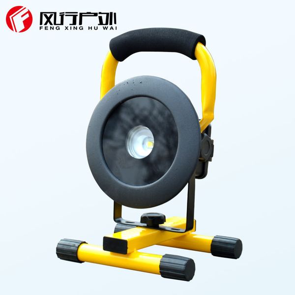 

t6 meet an emergency charging type led portable searchlight construction site extensive casting light lamp 30w
