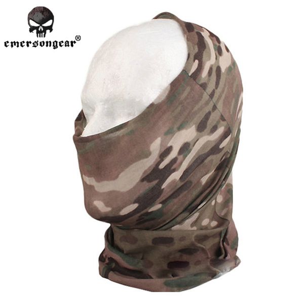 

emersongear fast dry multi-functional hood headge hunting scarf camouflage veil mesh scarves em6628 multicam