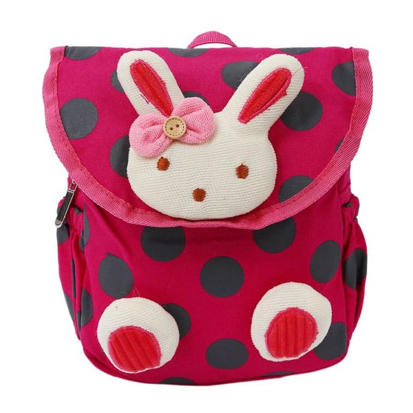

ljl baby toddler child kid 3d cartoon backpack schoolbag shoulder bags (pink