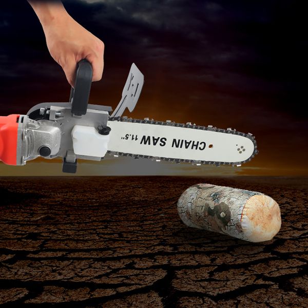 

11.5 inch chainsaw bracket changed upgrade electric saw parts 100,125,115 angle grinder into chain saw