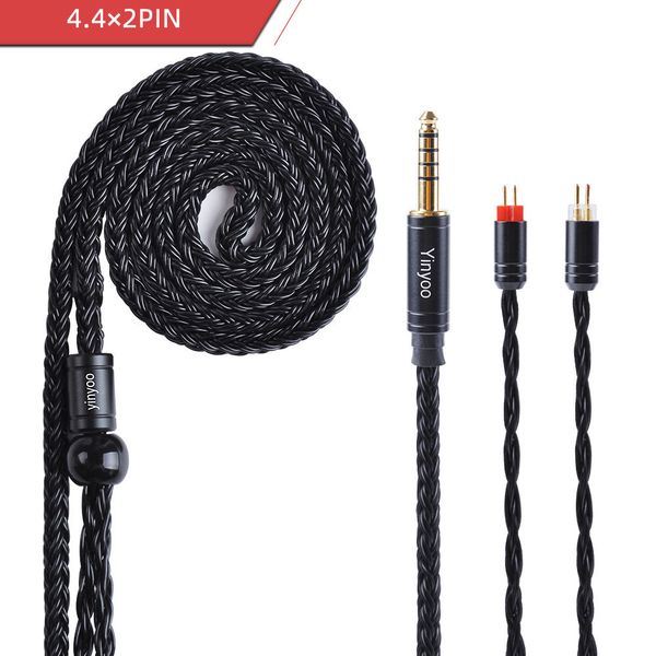 

fdbro 16 core silver plated copper upgrade cable 2.5/3.5/4.4mm balanced cable wire with mmcx/2pin connector for a5 a6 sony