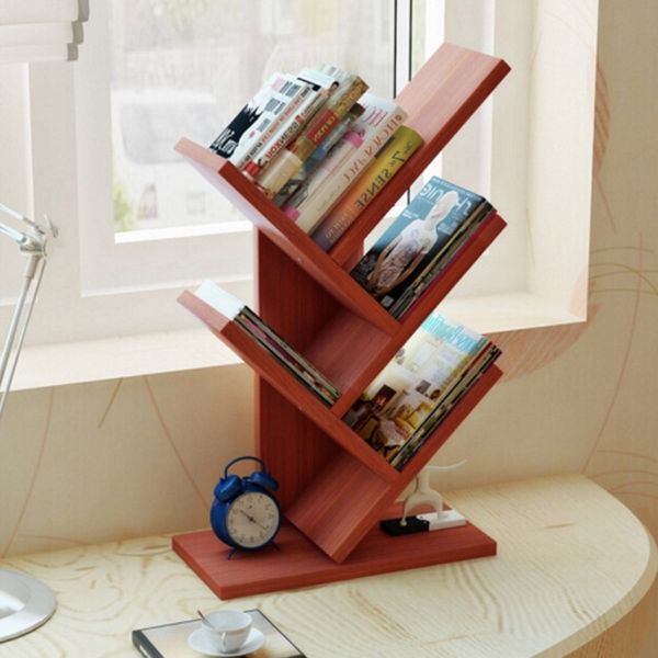 

desksmall desk bookcase bookshelf shelf dormitory students receive office rack on the bedside table other home storage organization