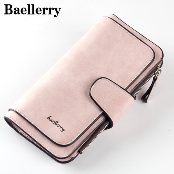 

multifunction women wallet female purse leather wallet long coin purse women clutch bag card holder cartera mujer wws046-4, Red;black