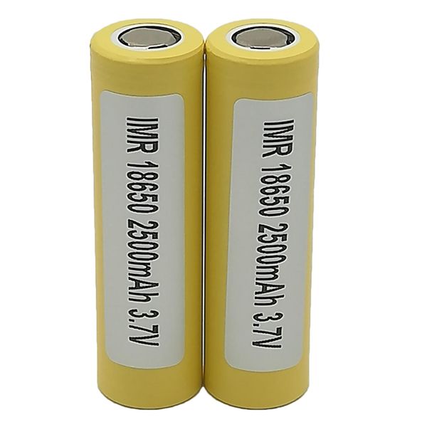 

100pcs 100% lg he4 18650 battery 2500mah 3.7v 35a rechargable lithium batteries fedex ups ing