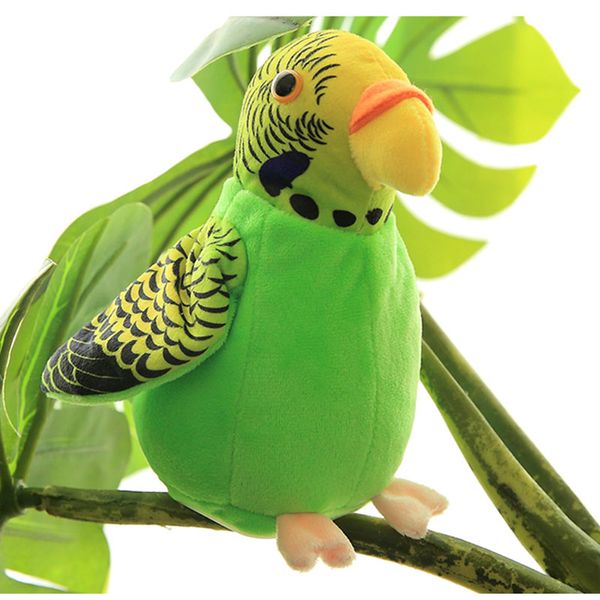 

electronic talking parrot plush toys cute speaking and recording repeats waving wings electric bird stuffed plush toy kids toy
