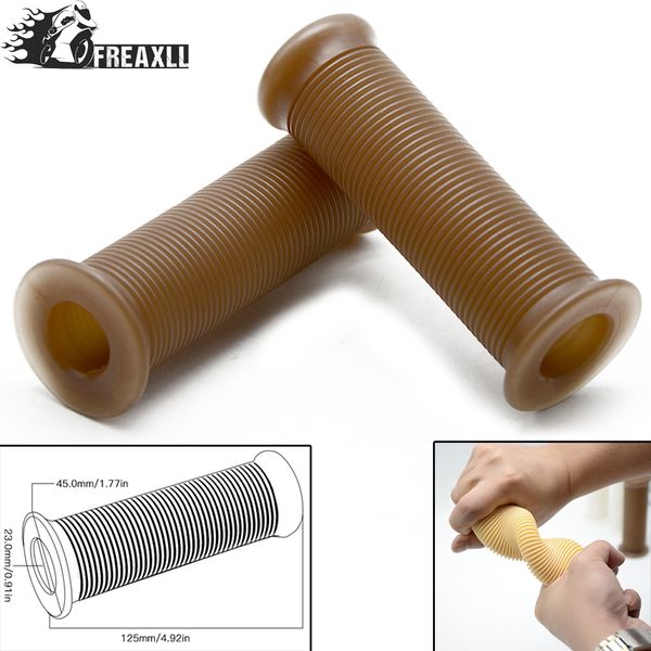 

motorcycle hand grips handle rubber bar gel grip retro rubber motorcycle grips screw thread for gs cb 1000 r xadv z