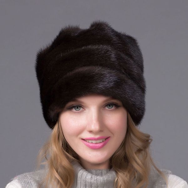 

real caps autumn and winter natural full fur hat quality multi-color women's luxury fur hat dhy-47, Blue;gray