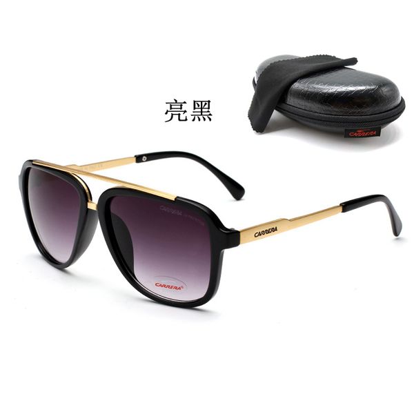 

fashion aviator men's women's sunglasses retro carrera men's glasses with box h0139