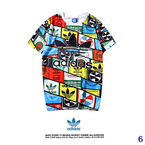 

mens designer t shirt brand fashion tees breathable loose shorts sleeves ad pattern print luxury t shirts summer6, White;black