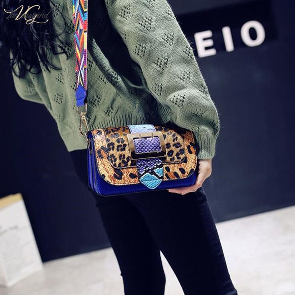 

womens bag 2020 european and american fashion serpentine trend joker contrast color shoulder bag qq038 drop shipping