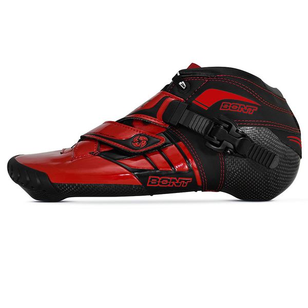 

100% original bont z 2pt 195mm speed inline skate heatmoldable carbon fiber boot competetion racing skating boot patines shoes