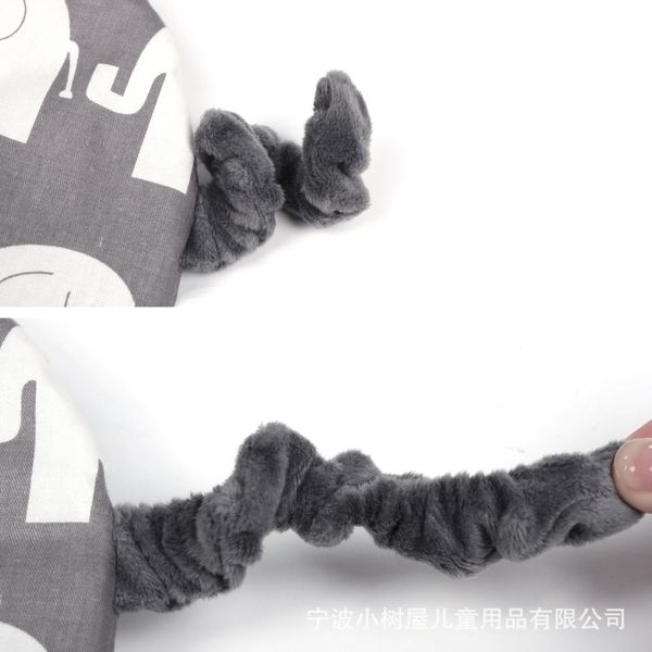 

new products selling infant pillow thick creative elephant shape pillow cotton baby sleep pillow