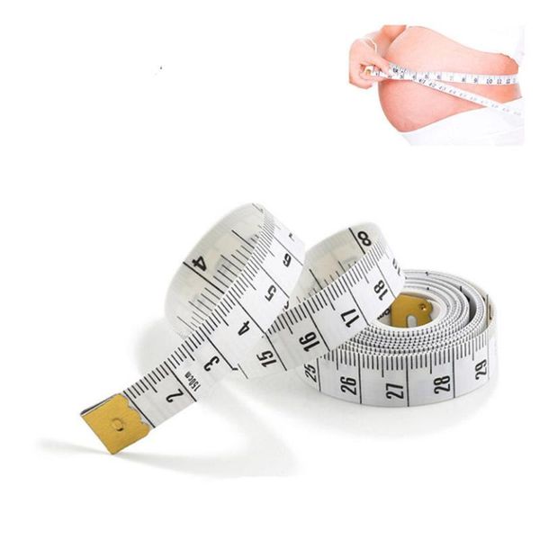 

150cm measuring tape body fabric sewing tailor cloth knitting home craft measuring tool ruler diy clothing sewing #422, Black