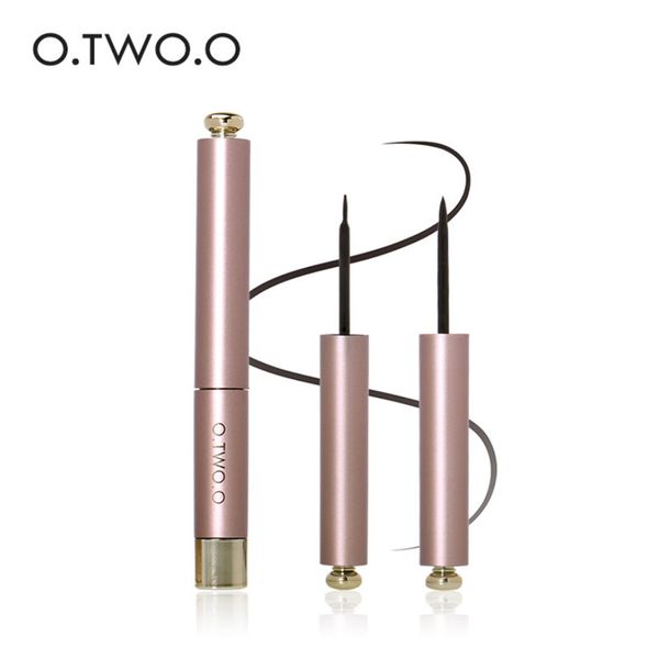 

o.two.o professional liquid eyeliner pen black beauty cat style 24 hours long-lasting waterproof makeup cosmetic tool