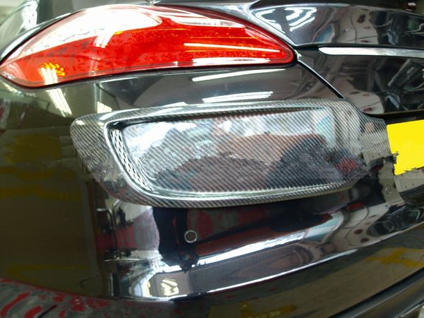 

for carbon fiber 2010-2012 970 rear bumper vents air intake scoops