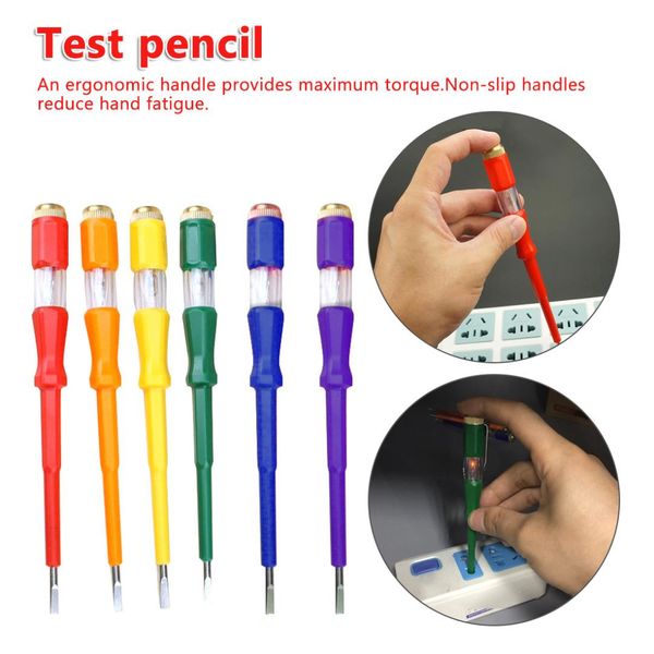 

test pencil electrician household flat screwdriver detection portable socket detector screw driver repair tools