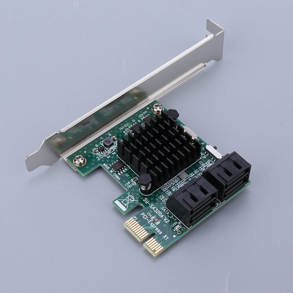 

4 port pci-e to sata3.0 hub pci expansion card for windows xp/7/8/10