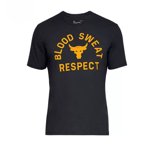 

letter print tshirts trend sports brand t-shirt sell under men tshirt armour r ua tshirt boutique tight t-shirt, White;black