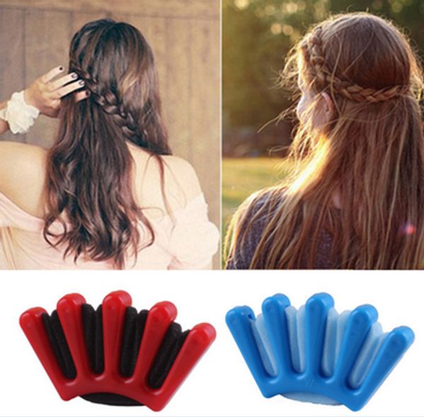 Charming French Style Diy Sponge Hair Braider Plait Hair Twist