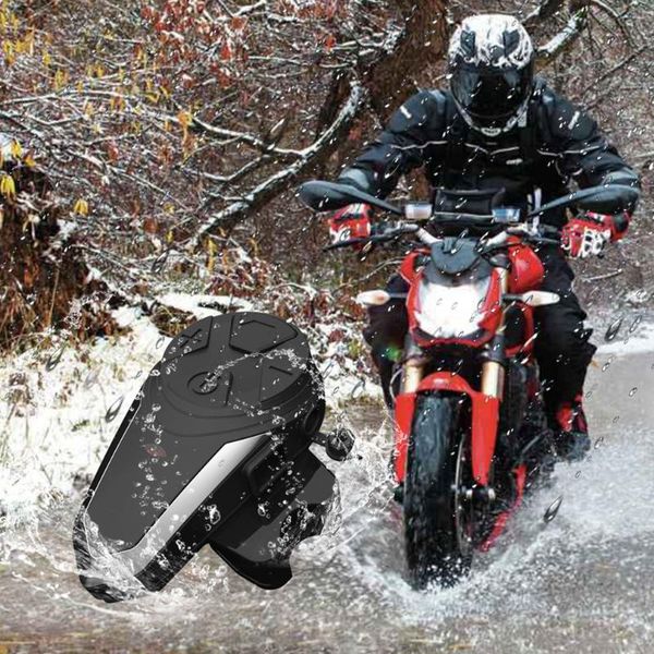 

new bt-s3 1000m motorcycle bt interphone motorbike helmet wireless intercom fm headset portable mini interphone