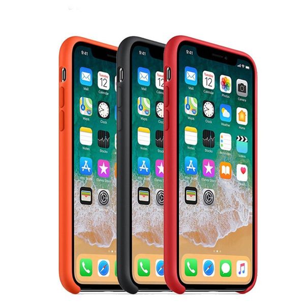 

подхожу для apple, 7 8 7plus 8plus x xsmax 11 11pro официального жидкого силикона высокого качества дизайнера мобильного телефон оболочка