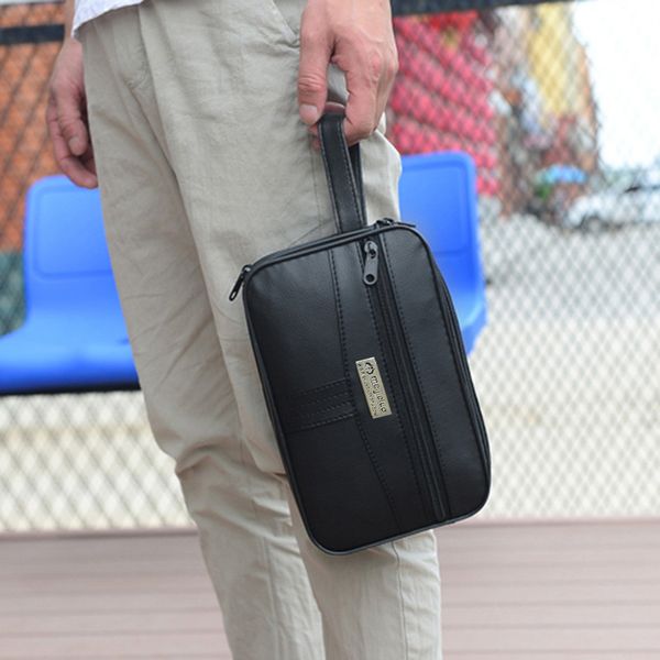 

men trunk bags small flap cute totes leather black handbags travel bag for male bolsas wristlets#5$