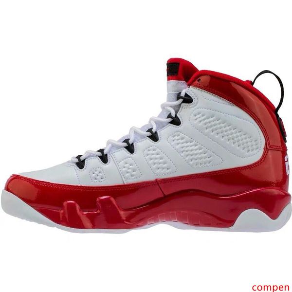 

with box 2019 mens basketball shoes 9s for men sneakers fashion brand designer university blue white red size us7-13