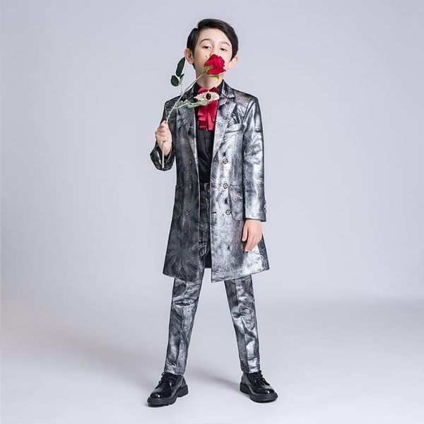 

юаньлу мальчиков костюмы бархатный blazer куртки для свадьбы осень зима boy формальные костюм дети одежда дети костюмы рождество, Black