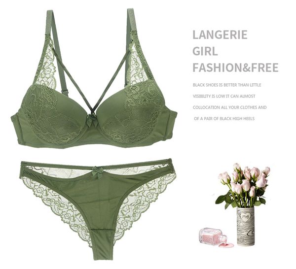 

bras sets 2021 big size strappy bra lace push up women panty plus 34/75 36/80 38/85 40/90 42 b c d e cup, Red;black