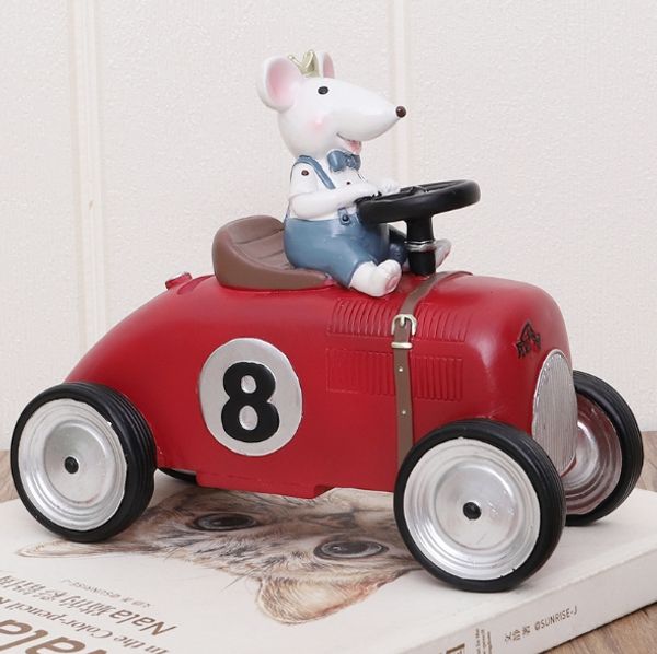 2019 Creative Car Piggy Bank Classic Car Party Animal Ornaments