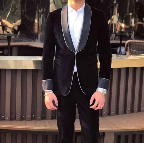 

new style suits custom made men suit handsome one button jacket masculino tuxedo for party prom suits for male (jacket+pant, White;black