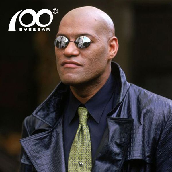 

rimless men sunglasses matrix morpheus style trendy ultralight clip nose retro sunglasses eyewear #ms9012, White;black